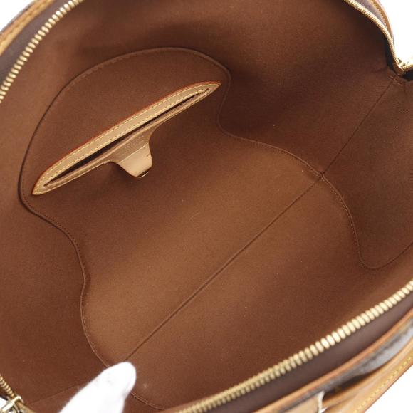 Louis Vuitton Brown Monogram Handbag MM Ellipse Leather - Picture 3 of 7